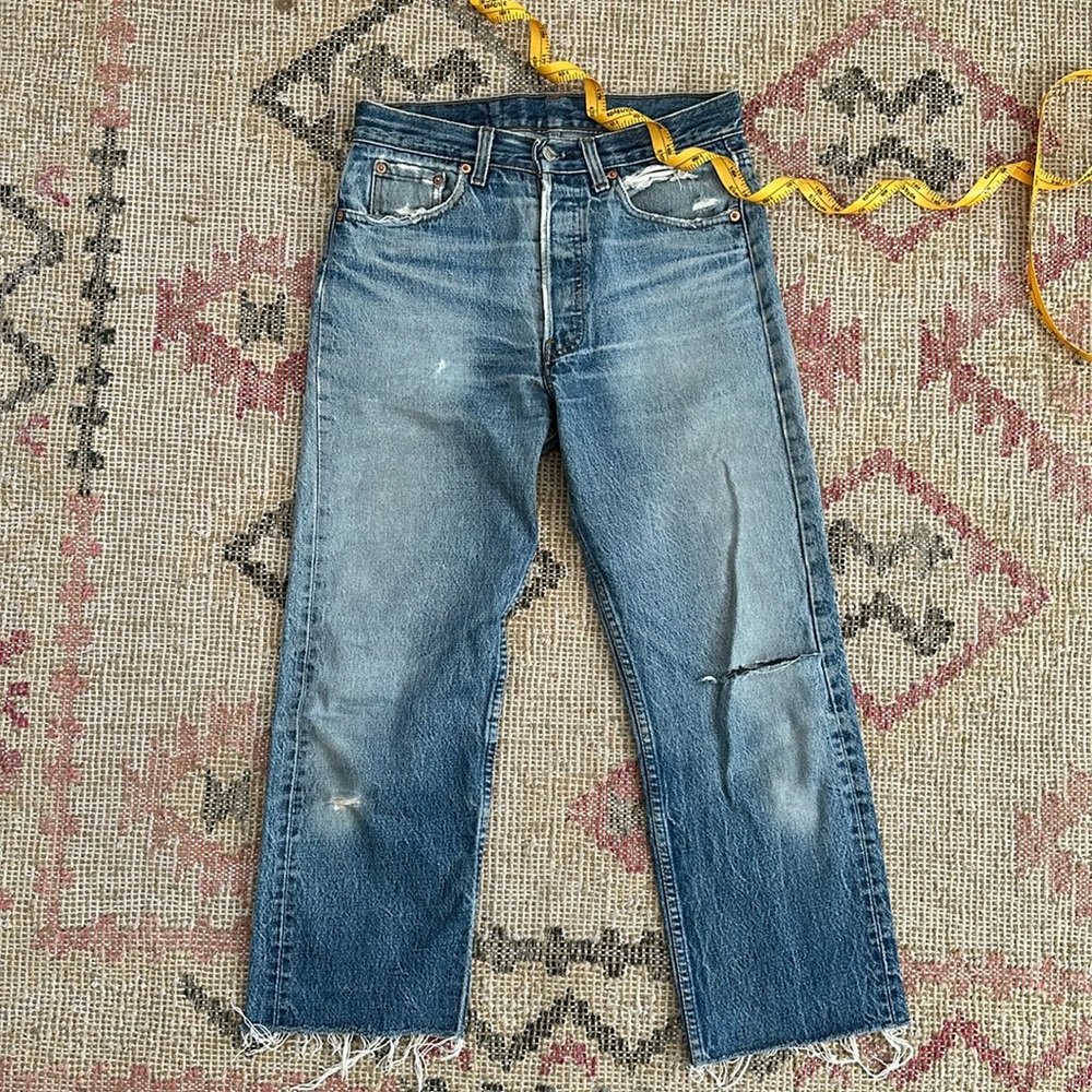 Perfectly Worn In Vintage Levis